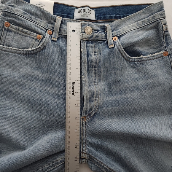 Agolde Jamie High Rise Classic in Resolution - Picture 7 of 8